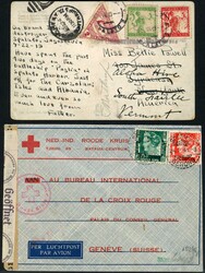 DIVERSE COLLECTION OF EUROPEAN MILITARY MAIL, COVERS, CARDS, ETC.: ...