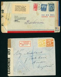 THE AMERICAS & W. INDIES - CIVIL CENSOR MAIL, MILITARY/NAVAL MAIL ETC ...