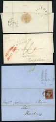1785-1870: Small selection with 1785 EL to Andover with good BRISTOL ...