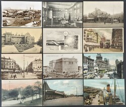 PICTURE POSTCARDS: A small box containing a collection of mainly ...