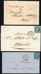 ATLANTIC COAST/CHANNEL & LE HAVRE SERVICES: 1842-1904 group with 1842 ...