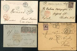 2670: French Colonies - Covers bulk lot