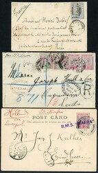 2670: French Colonies - Covers bulk lot