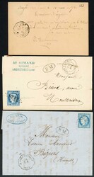 BOITE MOBILE - RAILWAY CARRIED: 1872-75 EL Port Vendres to Beziers ...