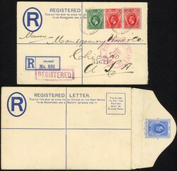 6095: Süd Nigeria - Ganzsachen