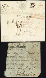 EARLY POST OFFICE NOTICE REF. THE NEW MONEY LETTER OFFICE, CUT BANK ...