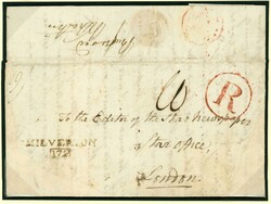 1810-40 RETURNED LETTERS - VARIETY OF IMPRINTED ENVS., ...