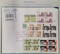 2010s INLAND SPECIAL DELIVERY MAIL: Collection of 2010-2018 covers, ...