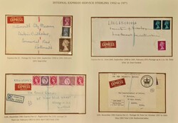 PRE-DECIMAL EXPRESS COMMERCIAL MAIL: Collection of 1952-70 covers, ...