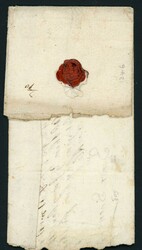 CREDITON (EX "WESTWOOD") LETTER AT 3d RATE TO LONDON WITH FINE "OC/9" ...