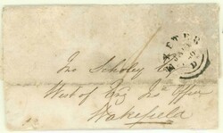 UPP PERIOD COLLECTION INC. FDC, OVERSEAS MAIL, ETC.: 1840-51 group ...