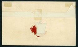 1d BLACK COVER WITH BLACK R.H. "No.5[?]" MARK & RED "EXETER/PY POST" ...