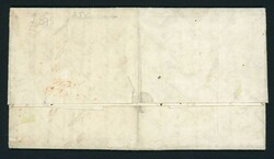 1d BLACK COVER WITH FINE BLACK "Moreton Hampstead/Penny Post" & RED ...