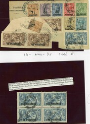 2911: Great Britain Offices Abroad - Bulk lot