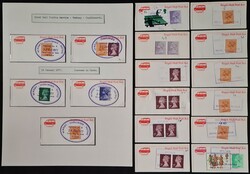 EXTENSIVE COLLECTION OF GREAT BRITAIN 1974-80s POSTBUS MATERIAL in a ...