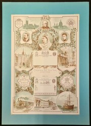 EARLY CHRISTMAS CARDS: A carton containing 5 albums holding a ...