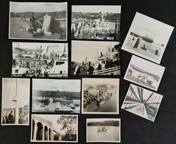 LIVERPOOL & NORTH WALES PLEASURE STEAMERS: A shoe box containing a ...