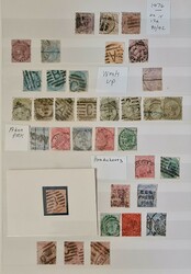 PREDOMINANTLY USED 1876-c.1998: An accumulation in two stockbooks ...