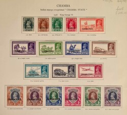 1938-52 VIRTUALLY COMPLETE KGVI PERIOD COLLECTION for all states on ...