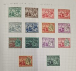 1913-65 MINT & USED COLLECTION in a red SG Senator spring back album ...