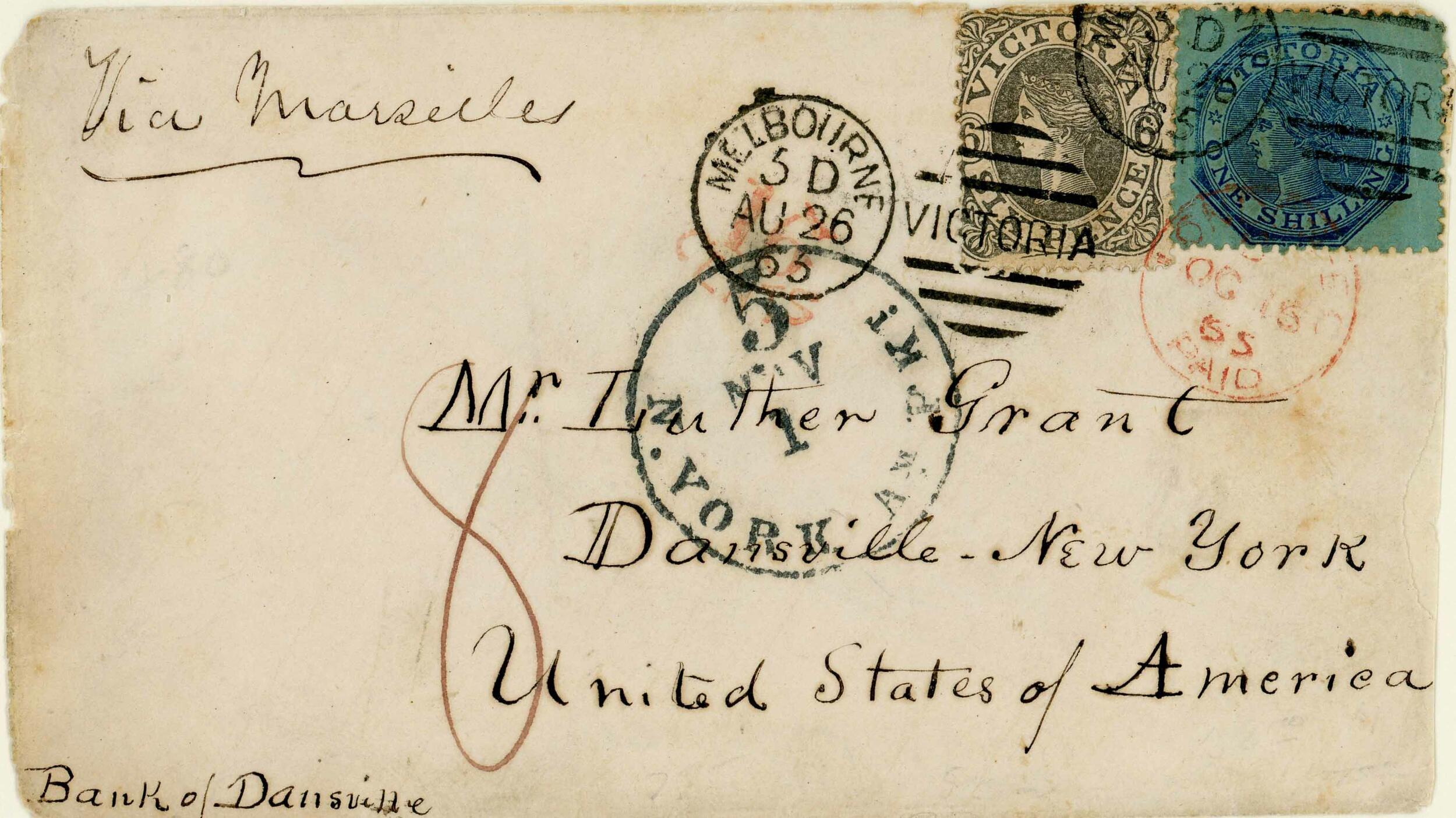 MIXED ISSUES (6d 'NETTED CORNERS' + 1/- LAUREATE) COVER TO U.S. AT ...
