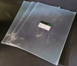 NEW PEL POLYESTER POCKETS FOR DISPLAYS: A carton containing unopened ...