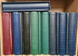 EMPTY STANLEY GIBBONS "PLYMOUTH" BINDERS: A large archive box ...