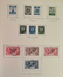 1922-48 COMPREHENSIVE USED COLLECTION in green Windsor album inc. ...