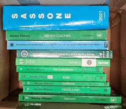 EUROPE: A selection of European stamp catalogues inc. Stanley Gibbons ...