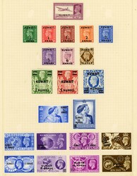 KGV-QEII MINT COLLECTION: 1933-57 mint ranges on album pages. ...