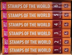 SG 'STAMPS OF THE WORLD' A-Z: A box containing a complete set of 6 ...