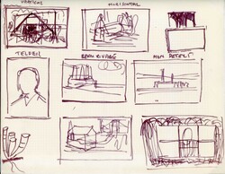 1969 TELFAIR 2c ORIGINAL DESIGNS: A sketch by Victor Whiteley of the ...