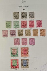 MAINLY COMMONWEALTH ACCUMULATION: Two cartons holding 20+ albums & ...