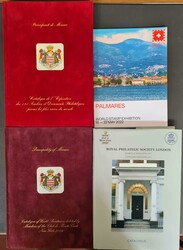 EXHIBITION MATERIAL: Two cartons containing handbooks and catalogues ...