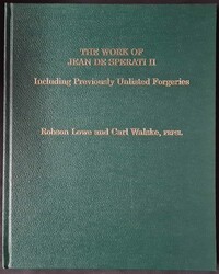 THE WORK OF JEAN DE SPERATI II by Lowe & Walske. Pubd by RPSL (2001). ...