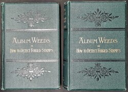 ALBUM WEEDS OR HOW TO DETECT FORGED STAMPS vols. 1 & 2 by Earée (3rd ...