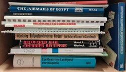 WORLDWIDE: A selection inc. The Airmails of Egypt by Sears; Air Mails ...