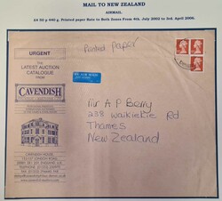 DECIMAL MACHINS ON COMMERCIAL AIRMAIL TO NEW ZEALAND: A 1975-2006 ...