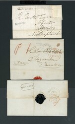 1794-1856 PRESTAMP & UNSTAMPED COVERS: An eclectic selection of items ...