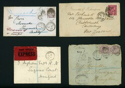 LATER Q.V. 1880-1900 GROUP: Including 1889 Mitre Hotel (Hereford) ...