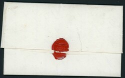 EARDISLEY VILLAGE MARK & MALTESE CROSS ON 1d BLACK COVER: 8 Oct. 1840 ...