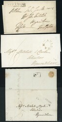 PRE-STAMP GROUP: Selection of 1806-1840 ELs ex a variety of Norfolk ...