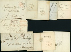 PRESTAMP COLLECTION - CIRCULAR TYPES, S. LINES, MILEAGES, LOCAL EDINR ...