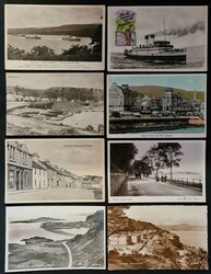 ARGYLL & BUTE PPCs: A shoe-box containing a wide range of scenic ...