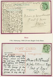 ISLE OF LEWIS VILLAGES A-Z COLLECTION: A box file containing a 1911-c ...