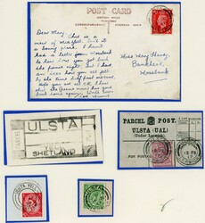 SMALL SHETLAND ISLANDS A-Z - YELL ISLE - S-W: 1904-70s group; mainly ...