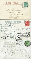 IONA/COLUMBA "GK & ARDRISHAIG PACKET" CDS CANCELS INC. UNIQUE(?) ...