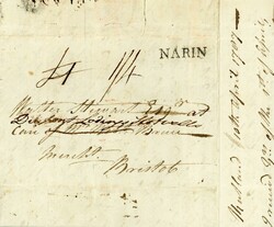 IRISH OFFSHORE ISLANDS - RUTLAND ISLAND - RARE EARLY LETTER WITH ...