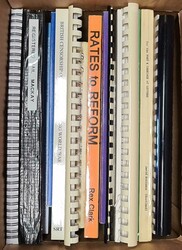 ACCUMULATION: A selection inc. Rates to Reform by Clark; The Corsini ...