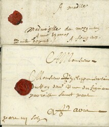 FRENCH POSTAL RATE ("PORT UN SOL") OR FREE CARRIER ("QUITE DE PORT") ...